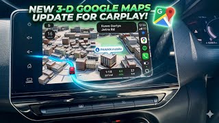 New google maps update for CarPlay || ￼#carplay 