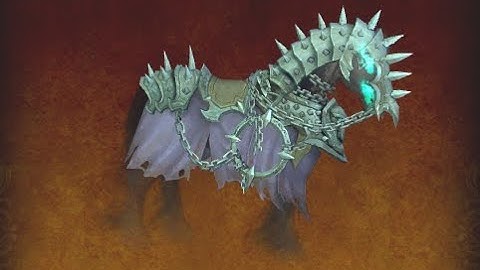 The Maw Mount: Soulbound Gloomcharger Mount, Reputation, The Maw (Shadowlands), WoW Dragonflight