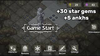 NEW Coupon Code! 30 Star Gems + 5 Ankhs | The Wild Darkness ⭐ screenshot 1
