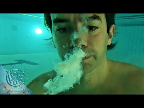 How to make real looking smoke underwater in the pool - fake smoking