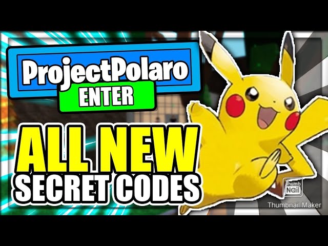 Project Polaro Codes March 16 2021 / Roblox Project Polaro ...