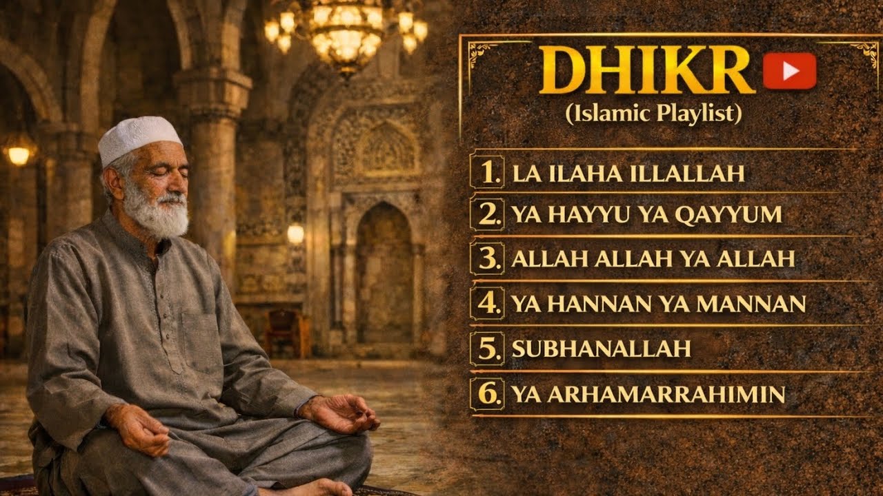 POWERFUL DHIKR TO CALM YOUR HEART (Islamic Healing Playlist)