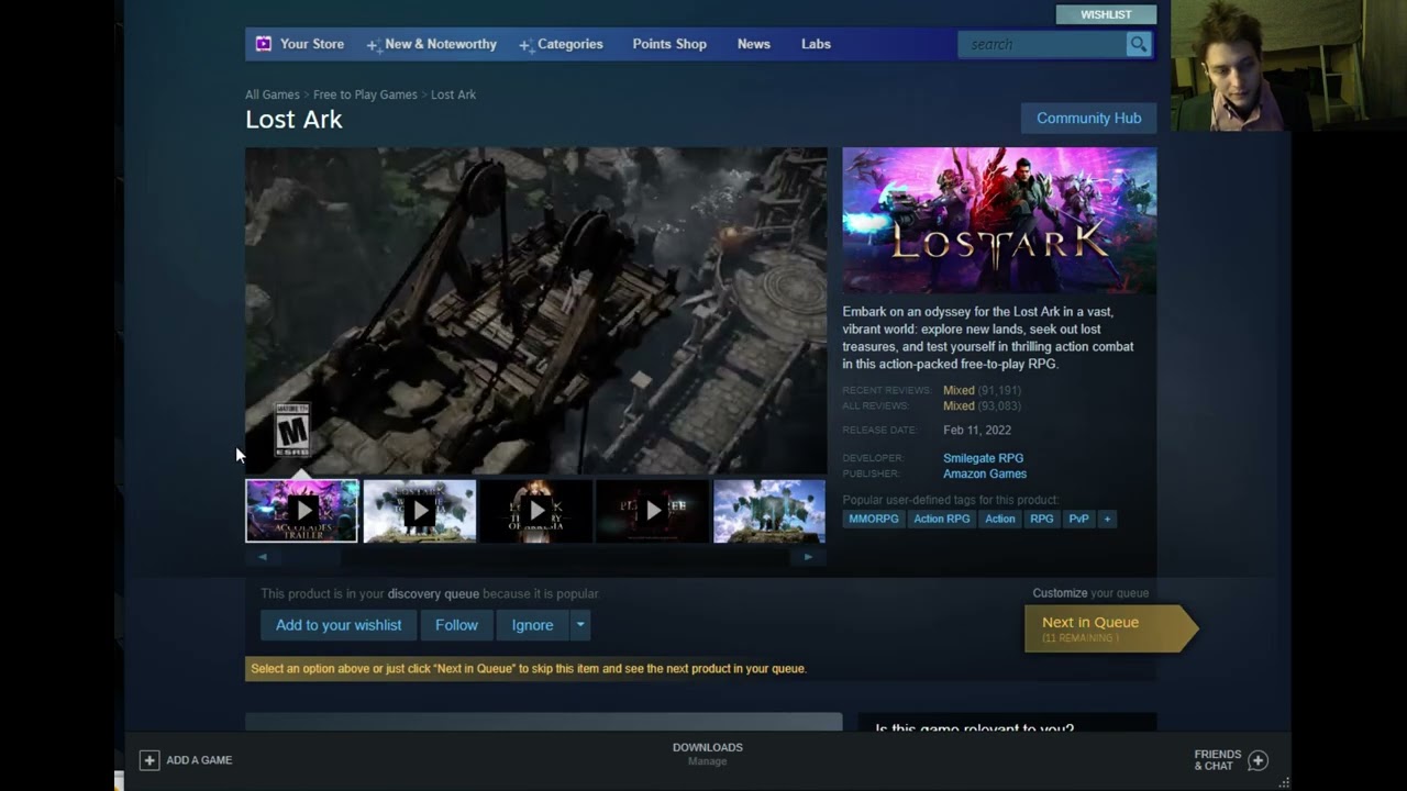 How To Download Lost Ark On Steam on The PC