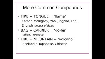 LING 101 UNM - Morphology part 3