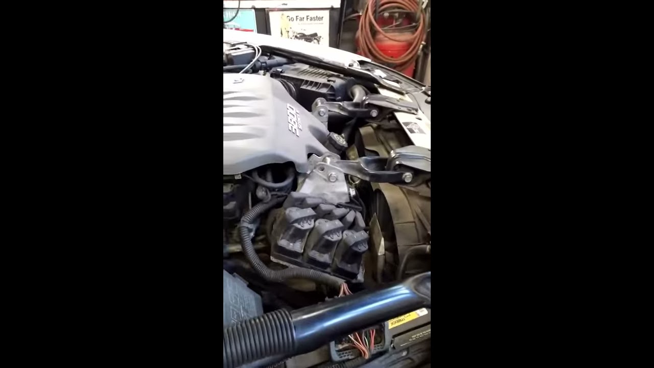 02 Chevy Impala 3.8L upper engine mount test YouTube