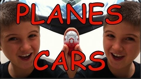 Disney Pixar PLANES CARS Kinder Chocolate Surprise Eggs Unboxing