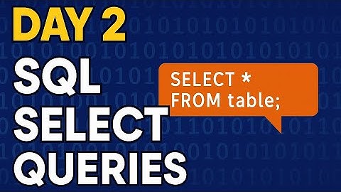 “2️⃣ Day 2: 10 Basic Select Queries Questions| 30-Day SQL Challenge
