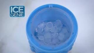 Ice Genie Silicone Ice Bucket Ice Cube Maker Mold Tray 0574