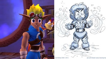 The Original Jak and Daxter Designs