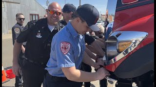 Weiser Fire District Celebrates New Fire Truck with Historic Push-In Ceremony
