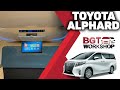 Toyota Alphard (перегородка, потолочный монитор)
