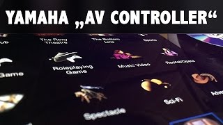 Yamaha AV Controller App review / presentation in German