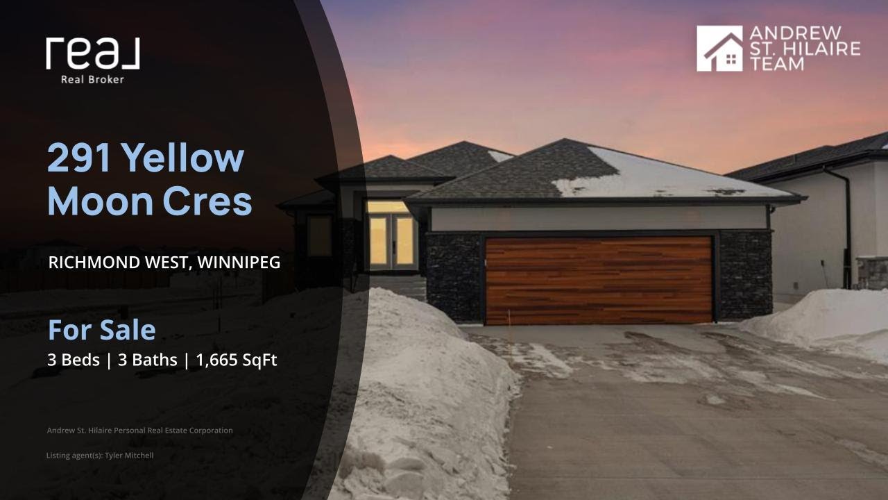 House For Sale | 291 Yellow Moon Crescent, Winnipeg
