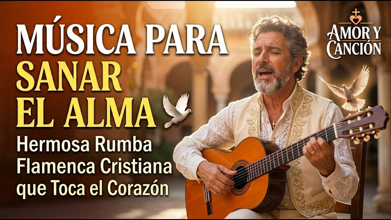 Música para Sanar el Alma 🕊️ | Hermosa Rumba Flamenca Cristiana que Toca el Corazón