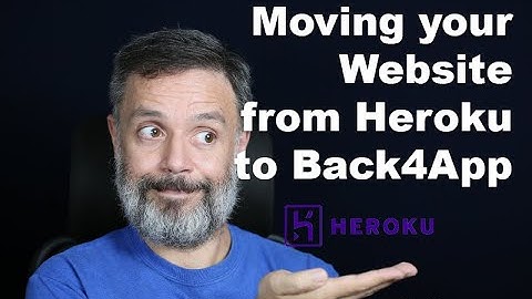Migrating a Website from Heroku to Back4app