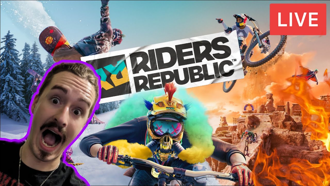 LIVE - 'RIDERS REPUBLIC' IS INSANELY FUN! HAVING FUN WITH MY COUSIN ...