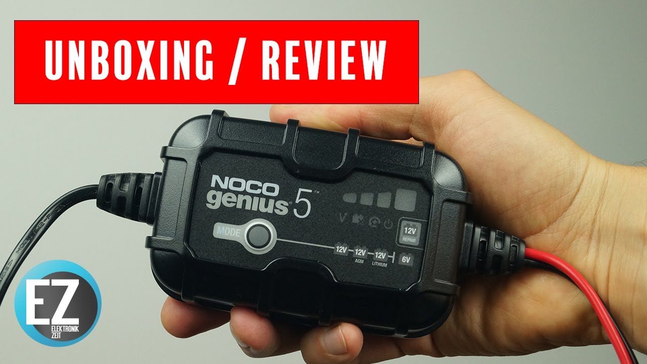 NOCO GENIUS 5 Unboxing / Review Technische Daten Mein Eindruck