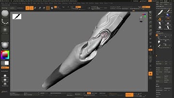 Creating 3D Mecha Concept Robotics Female with Hard Surface Design: 5