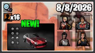 50 V-Bucks, New Nissan Fairlady Z Set, 16 Survivors