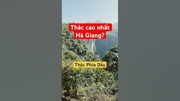 Thác Phia Dầu - Xã Yên Định , Huyện Bắc Mê, Hà Giang #shorts