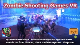 VR Games : VR Shooter Zombie - A new experience for VR zombie shooting for Google Cardboard screenshot 1
