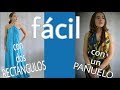 Como hacer Vestidos fáciles con rectángulos - Fabiana Marquesini - 99