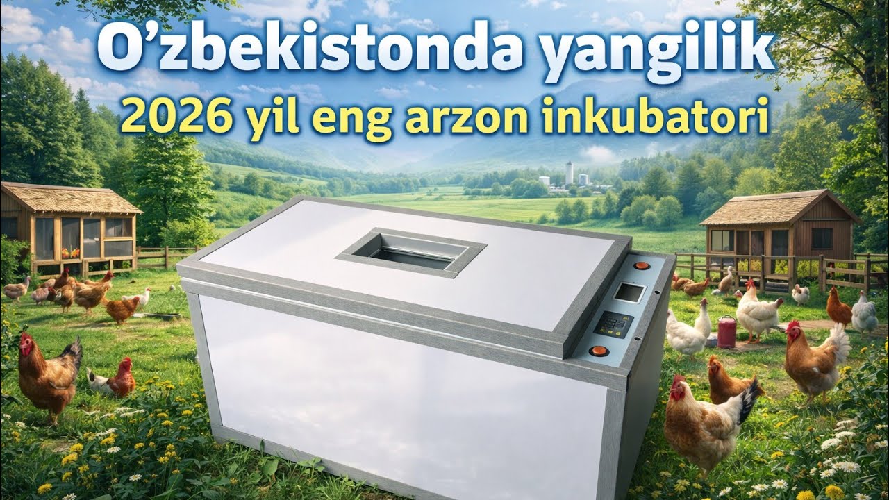 Eng ishonchli inkubator narxlari‼️ 📞 99 608 36 41 optom narxda ZAMIN INKUBATOR