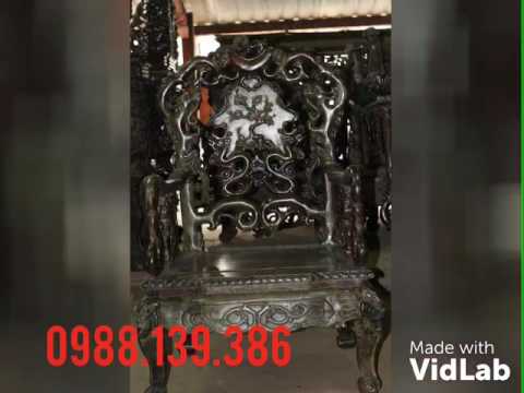 Video Mua Bán Bộ Bàn Ghế Gỗ Trắc Cũ Giá Cao 0988.139.386 - youtube