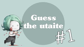 Guess the utaite