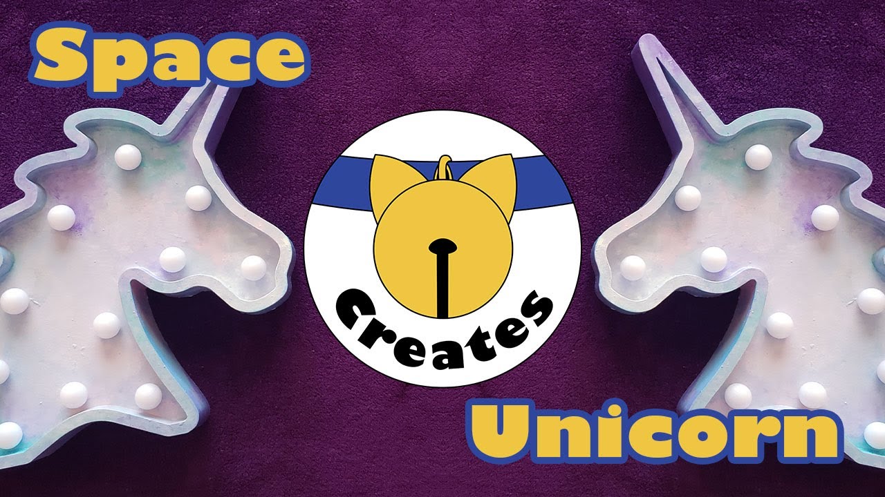 Space Unicorn Galaxy Painting YouTube