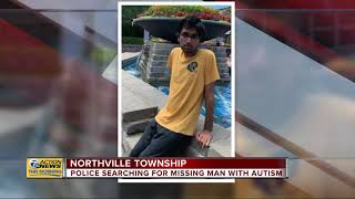 Police searching for missing man with autism in Northville Twp