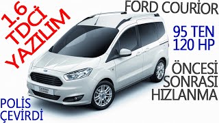 Ford Couri̇or 1.6 Tdci̇ Yazilim Testi̇ Yazilim Faydalari Hizlanmada Ki̇ Fark Poli̇s Çevi̇rdi̇ Ecutr
