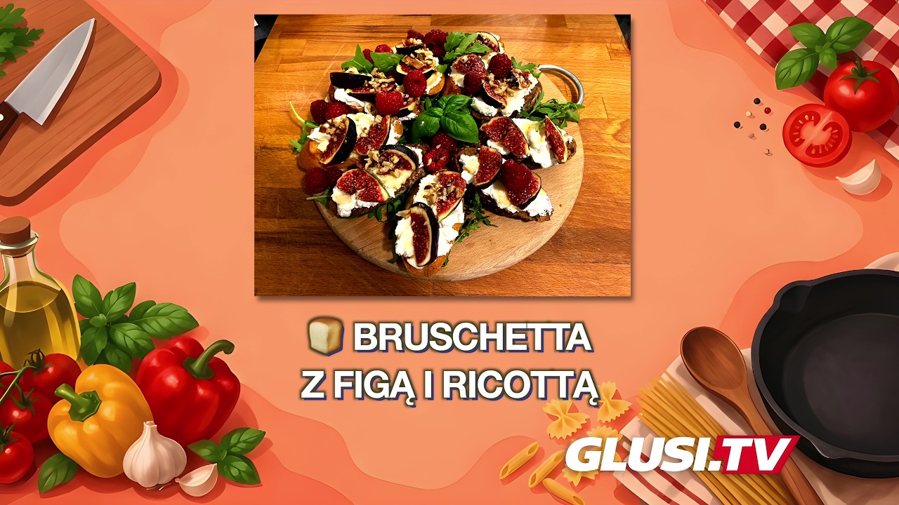🍞 Bruschetta z figą i ricottą