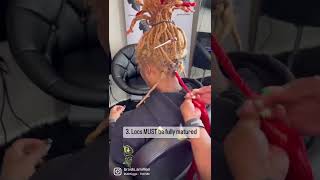 DO YOU WANT BRAIDS OVER LOCS! 👀❤️