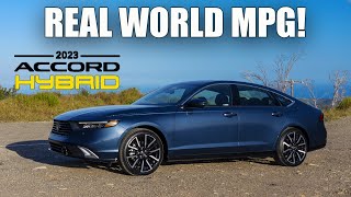 2023 Honda Accord Hybrid: Real World MPG Test