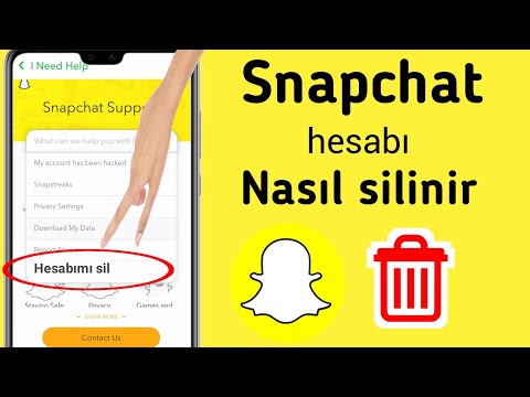 Snapchat Hesabı Nasıl Silinir (Yeni İşlem) | Snapchat Hesabını Kalıcı Olarak Sil