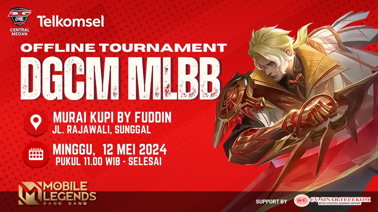 OFFLINE TOUR MOBILE LEGENDS (MURAI KUPHI) BY DG ONE GAMING CENTRAL ...