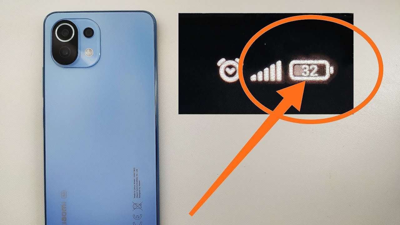 HOW TO ENABLE BETTERY PERCENTAGE on Xiaomi 11 Lite 5G NE ? Instruction 📃✔️