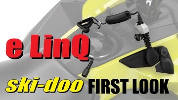 2021 Ski Doo What is E LinQ System |  First Look | XRS 850 e tec