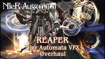 FFXIV - [RPR] Nier Automata REAPER Ability VFX MOD