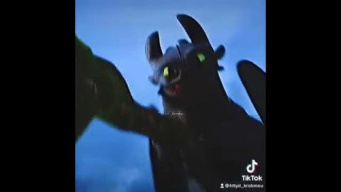 Toothless version on my tt 💞 #httyd #toothless #httydedit #httyd3 #httyd