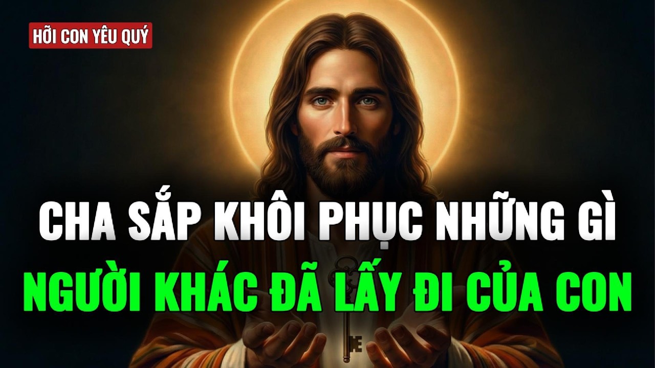🔴CHA SẼ KHÔI PHỤC NHỮNG GÌ NGƯỜI KHÁC ĐÃ LẤY ĐI CỦA CON | THÔNG ĐIỆP TỪ CHÚA