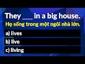 Những câu hỏi trắc nghiệm tiếng Anh giúp bạn học ngữ pháp cơ bản