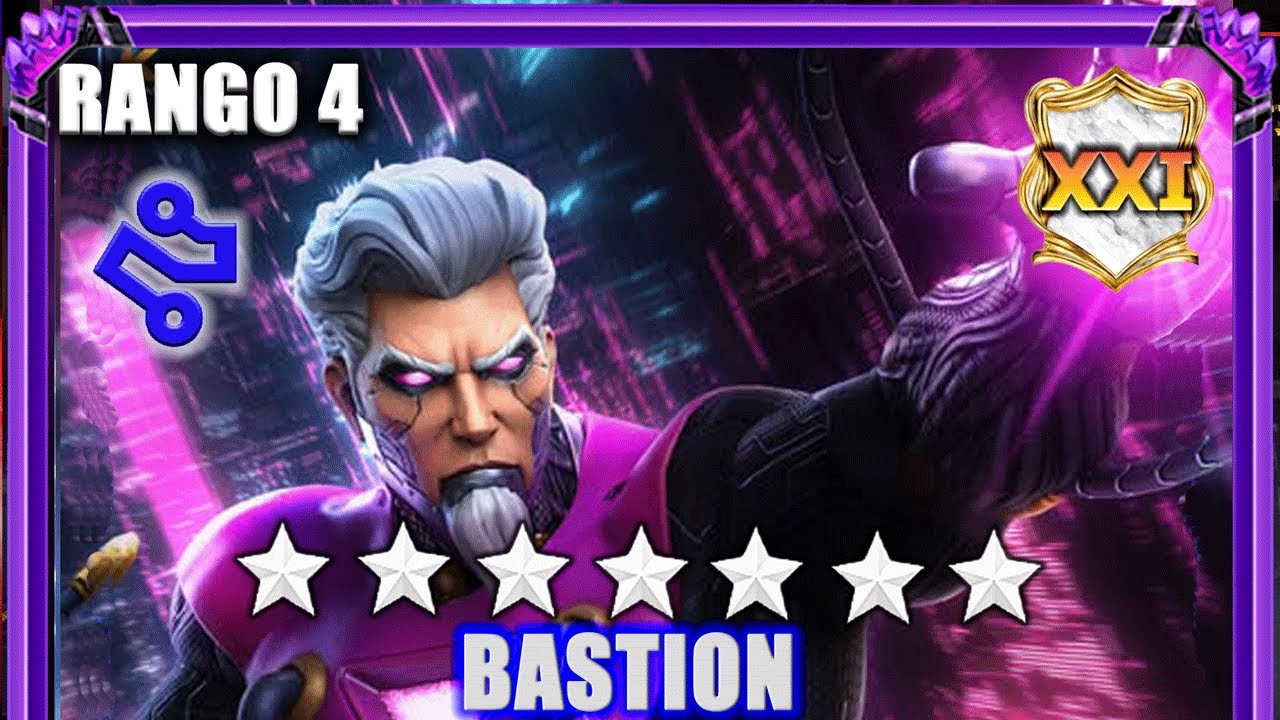 BASTION 7🌟R4 (Con Grazia) - 💖 MARVEL Contest Of Champions 💖
