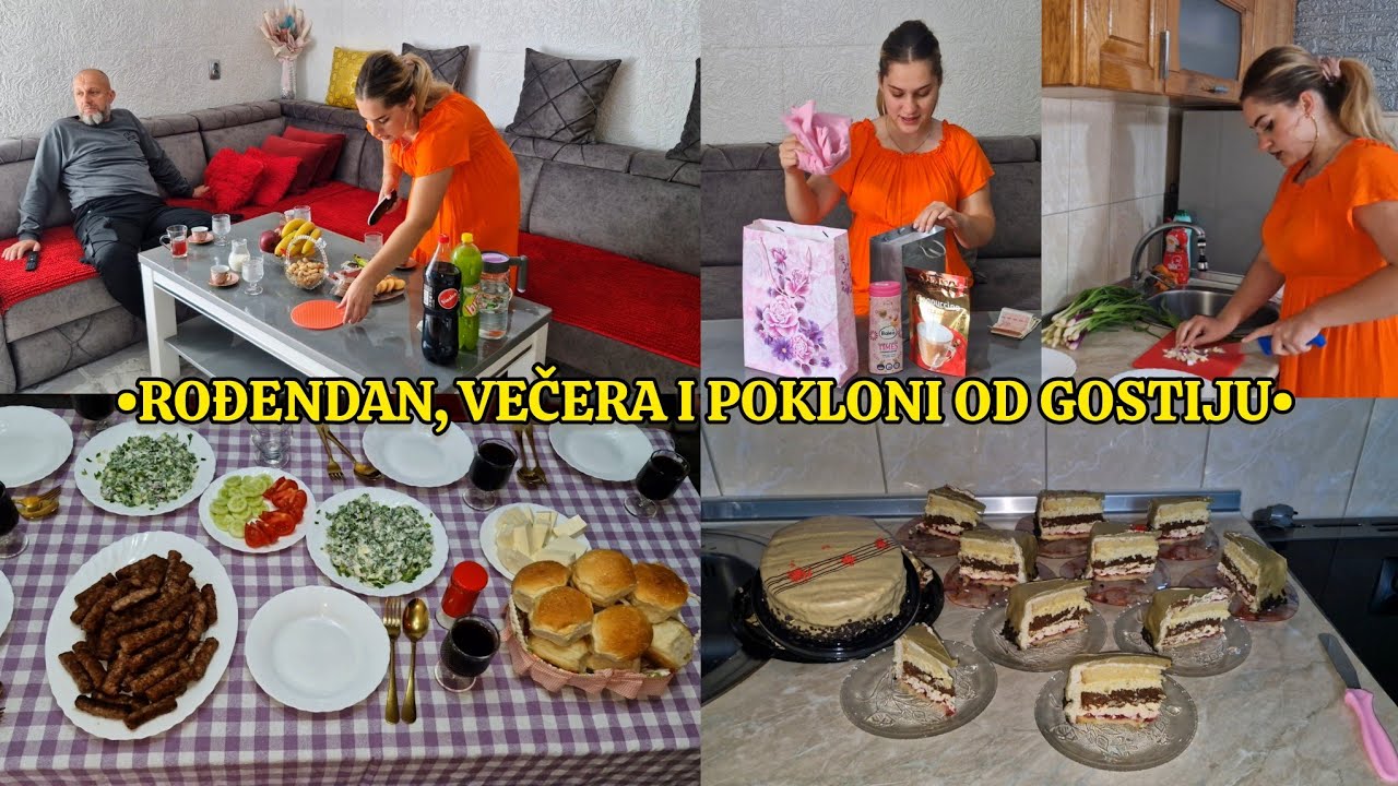 Rođendanska večera za 11 osoba💫 priprema i organizacija✨️