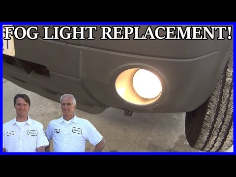 How to Replace Fog Light Bulb Ford Escape 2001-2007