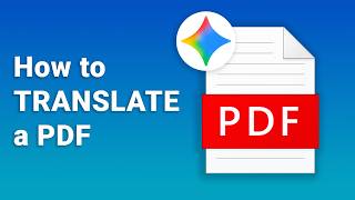Translate PDF Documents to Any Language with Gemini AI