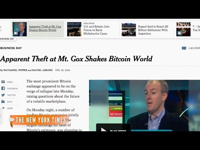 Bitcoin Exchange Mt. Gox Disappears, Along With CEO Mt. Gox 