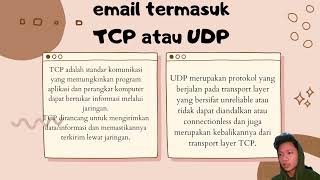 Implementasi Protokol TCP dan UDP