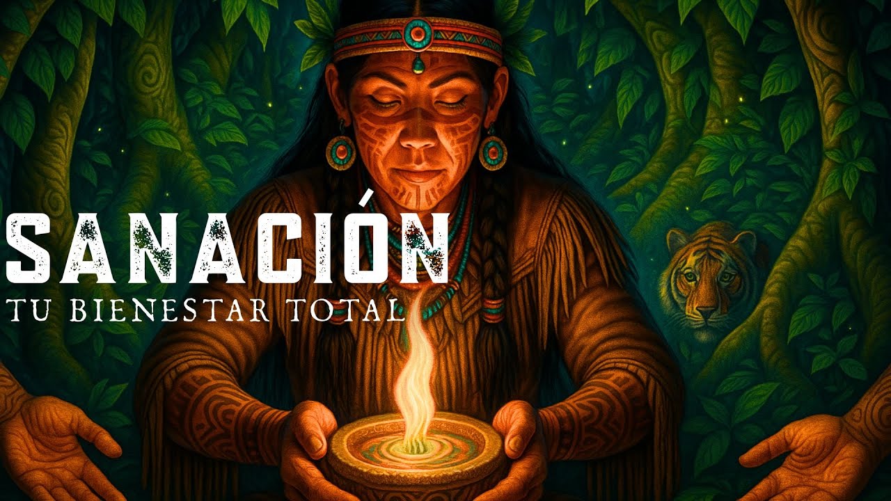 Música chamánica ancestral | para LIMPIAR Energías Negativas y ELEVAR tu Bienestar Total🌿